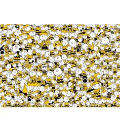 Puzzle Clementoni Imposible Peanuts Snoopy de 500 Piezas