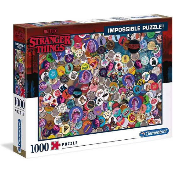 Puzzle Clementoni Imposible Stranger Things de 1000 Piezas Puzzle Clementoni Imposible Stranger Things de 1000 Piezas