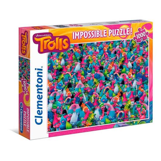 Puzzle Clementoni Imposible Trolls de 1000 Piezas