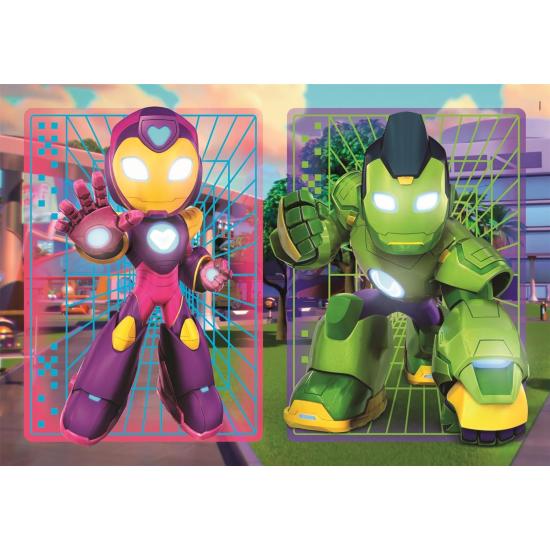 Puzzle Clementoni Iron Man de 2x20 Piezas Puzzle Clementoni Iron Man de 2x20 Piezas