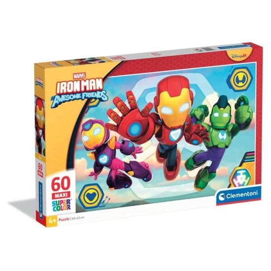Puzzle Clementoni Ironman Maxi 60 Piezas