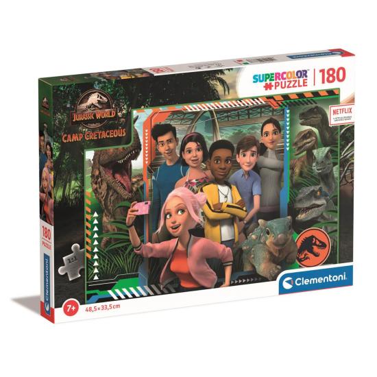 Puzzle Clementoni Jurassic World Campamento Cretácico 1 de 180 Puzzle Clementoni Jurassic World Campamento Cretácico 1 de 180