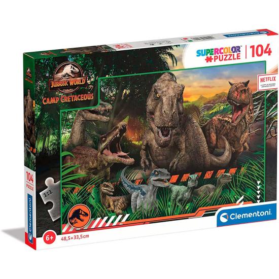 Puzzle Clementoni Jurassic World Campamento Cretácico de 104 Pi Puzzle Clementoni Jurassic World Campamento Cretácico de 104 Pi
