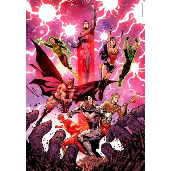 Puzzle Clementoni Justice League B de 1000 Piezas