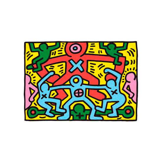Puzzle Clementoni Keith Haring 3 de 1000 Piezas