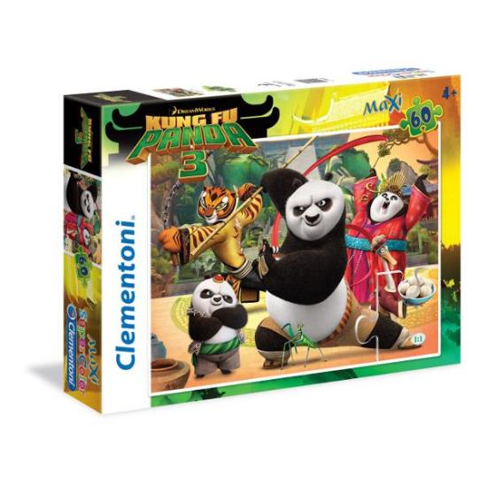 Puzzle Clementoni Kung Fu Panda 3 Maxi 60 Piezas Puzzle Clementoni Kung Fu Panda 3 Maxi 60 Piezas