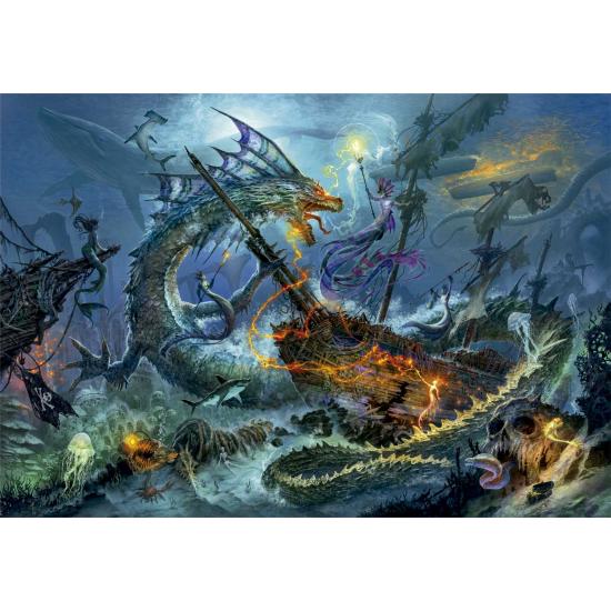 Puzzle Clementoni La Batalla Submarina de 3000 Piezas Puzzle Clementoni La Batalla Submarina de 3000 Piezas