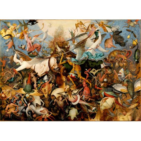Puzzle Clementoni La Caida de los Angeles Rebeldes de 1000 Piez Puzzle Clementoni La Caida de los Angeles Rebeldes de 1000 Piez