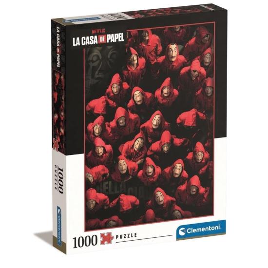 Puzzle Clementoni La Casa de Papel 2022 de 1000 Piezas
