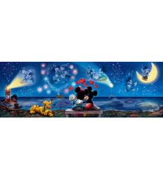 Puzzle Clementoni La Cita de Mickey y Minnie Panorama 1000 Pzs