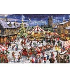 Puzzle Clementoni La Feria de Navidad de 1000 Piezas