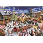 Puzzle Clementoni La Feria De Navidad de 1500 Piezas