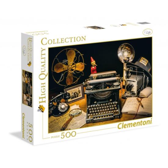 Puzzle Clementoni La Máquina de Escribir de 500 Piezas