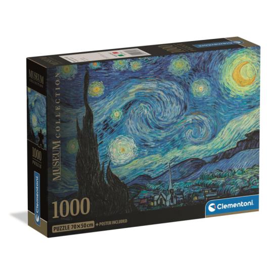 Puzzle Clementoni La Noche Estrellada 1000 Piezas Puzzle Clementoni La Noche Estrellada 1000 Piezas