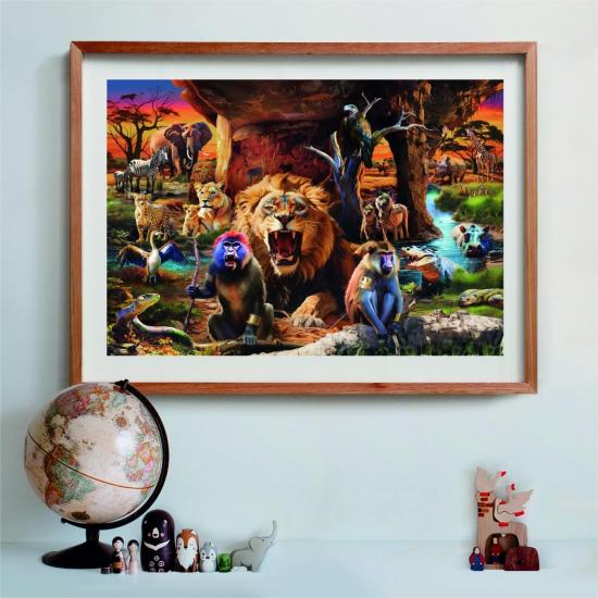 Puzzle Clementoni La Sociedad Tribal de 1500 Piezas