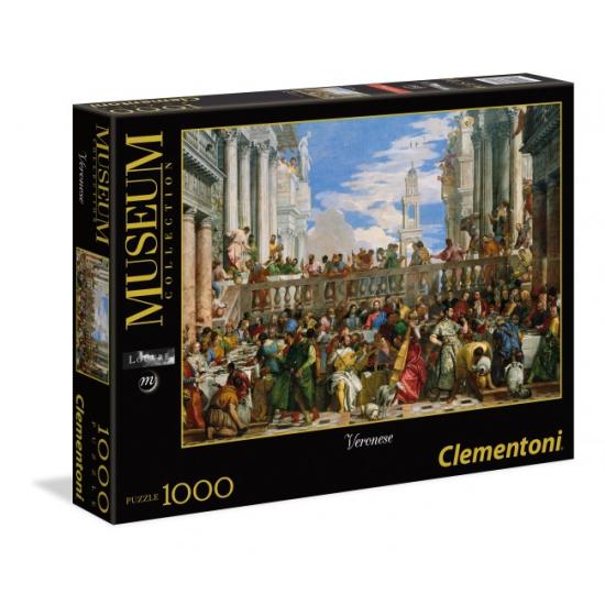 Puzzle Clementoni Las Bodas de Cana de 1000 Piezas Puzzle Clementoni Las Bodas de Cana de 1000 Piezas