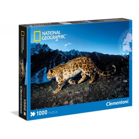Puzzle Clementoni Leopardo en la Nieve de 1000 Piezas