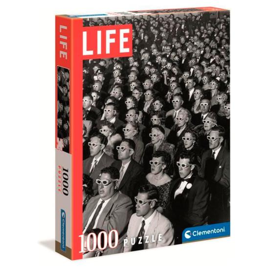Puzzle Clementoni Life Gafas 3D de 1000 Piezas