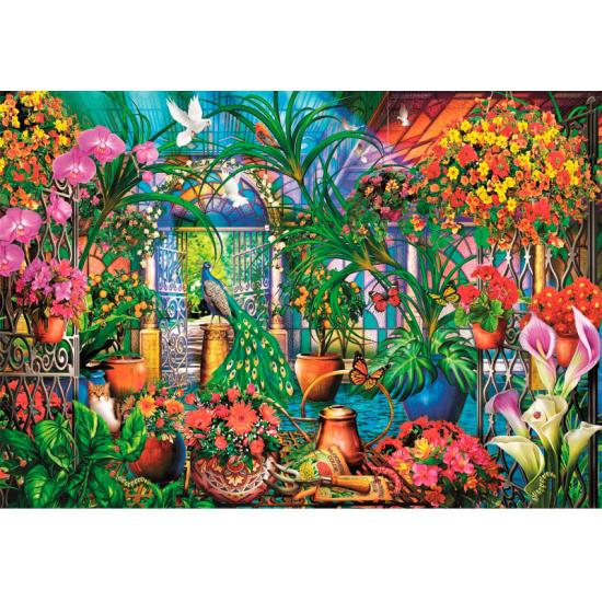 Puzzle Clementoni Los Cuidadores Del Invernadero de 500 Piezas