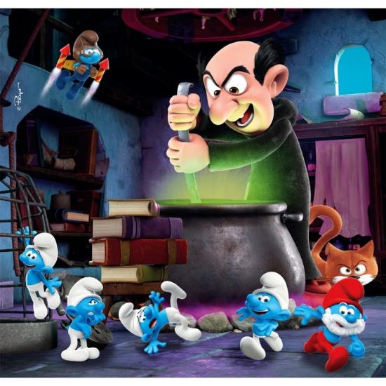 Puzzle Clementoni Los Pitufos de 3 x 48 Piezas