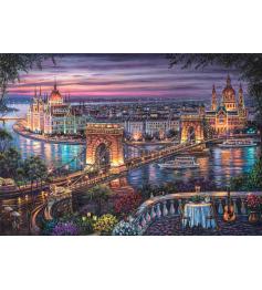 Puzzle Clementoni Luces Del Danubio de 1000 Piezas