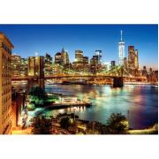Puzzle Clementoni Luces del Puente de Brooklyn 6000 Piezas
