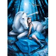 Puzzle Clementoni Luna Azul de 1000 Piezas