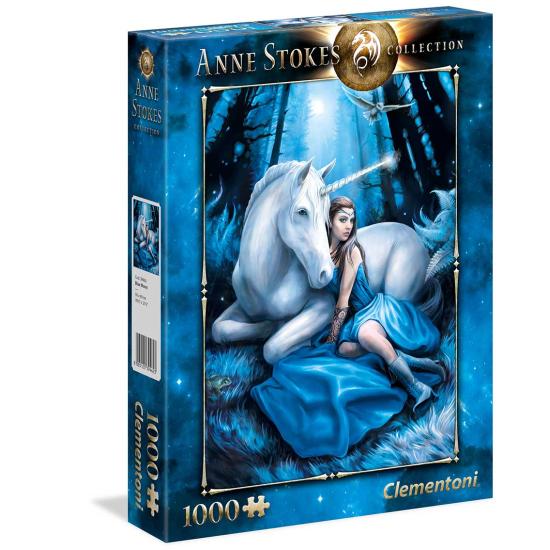 Puzzle Clementoni Luna Azul de 1000 Piezas Puzzle Clementoni Luna Azul de 1000 Piezas