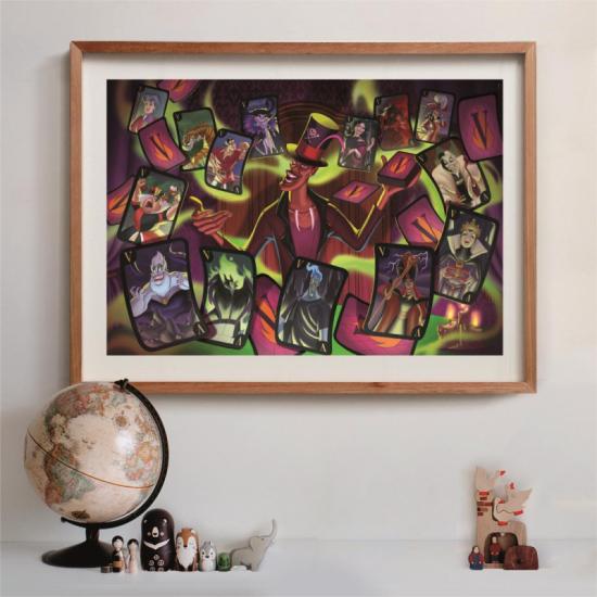 Puzzle Clementoni Villanos Disney de 1500 Piezas