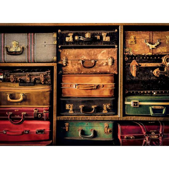 Puzzle Clementoni Maletas de Viaje de 1000 Piezas