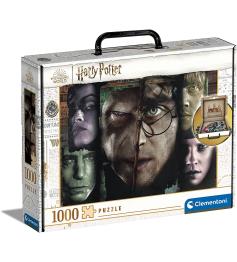 Puzzle Clementoni Maletín Harry Potter Duelos de 1000 Piezas