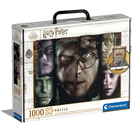 Puzzle Clementoni Maletín Harry Potter Duelos de 1000 Piezas