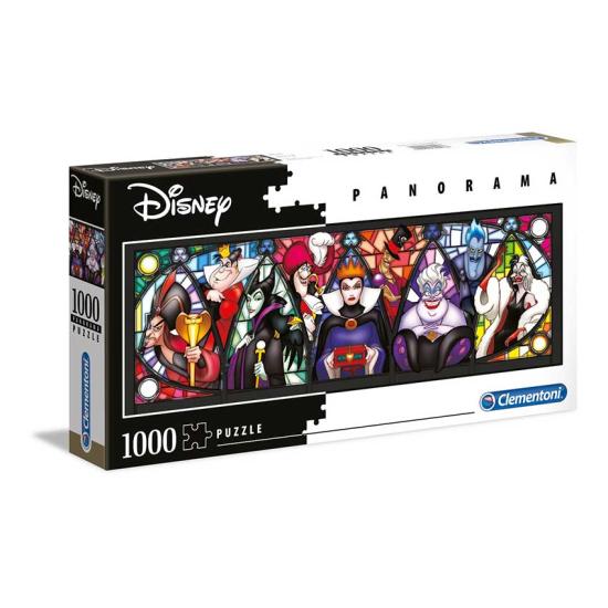 Puzzle Clementoni Villanas Disney Panorama de 1000 Pzs
