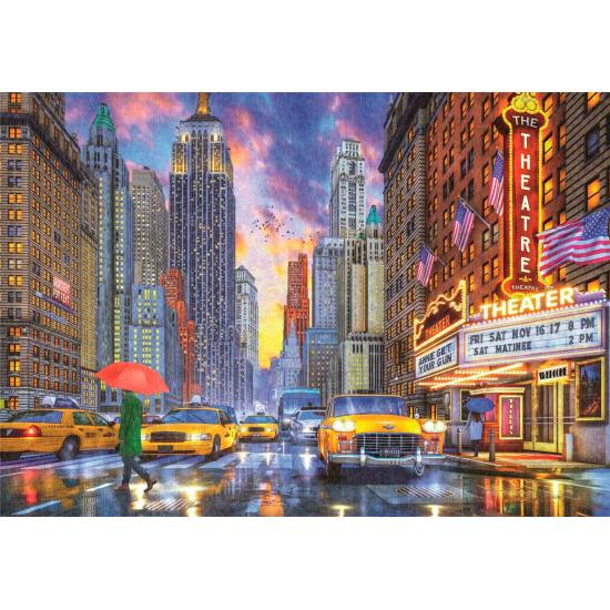 Puzzle Clementoni Manhattan Lluvioso de 2000 Piezas