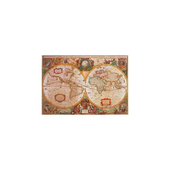 Puzzle Clementoni Mapa Antiguo de 1000 Piezas