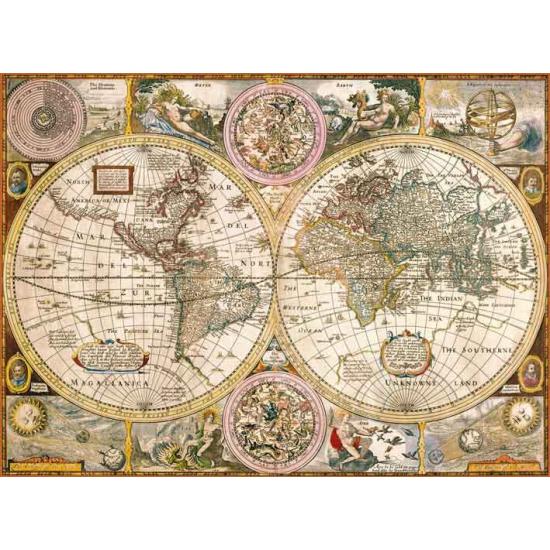 Comprar Puzzle Clementoni Mapa Antiguo de 3000 Piezas Ref: 2078117BO