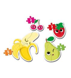 Puzzle Clementoni Mi Primer Puzzle Frutas 2-3-4-5 Pzs.