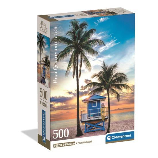 Puzzle Clementoni Miami Beach Florida de 500 Piezas
