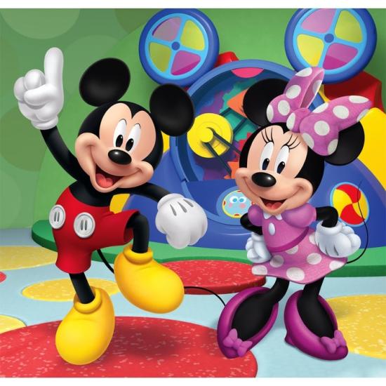 Puzzle Clementoni Mickey de 3 x 48 Piezas
