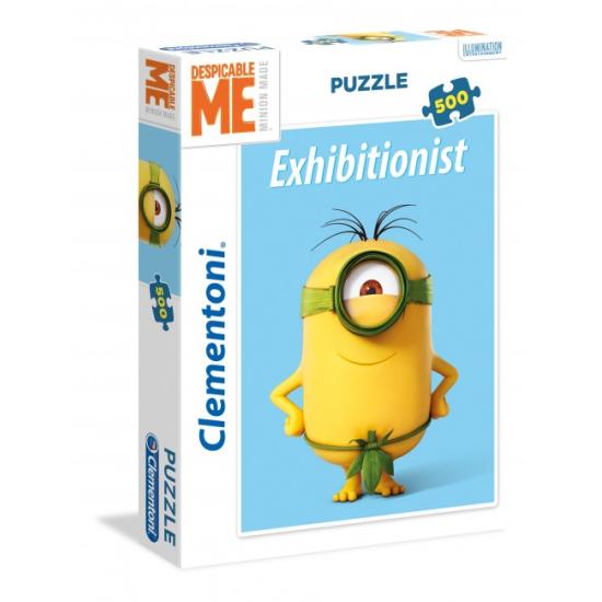 Puzzle Clementoni Minions, Exhibicionismo de 500 Piezas Puzzle Clementoni Minions, Exhibicionismo de 500 Piezas