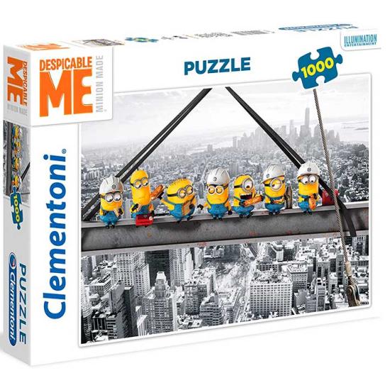 Puzzle Clementoni Minions Nueva York de 1000 Piezas