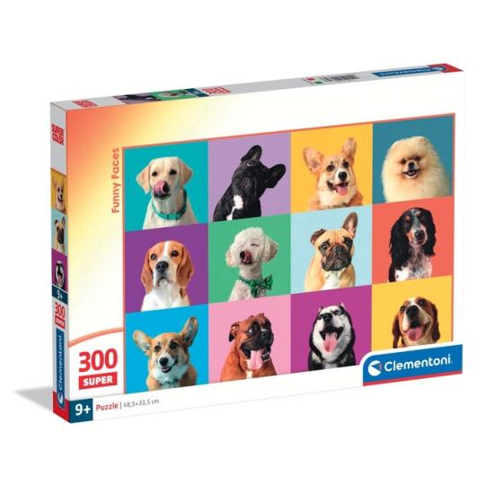 Puzzle Clementoni Caras Divertidas de XXL 300 Piezas