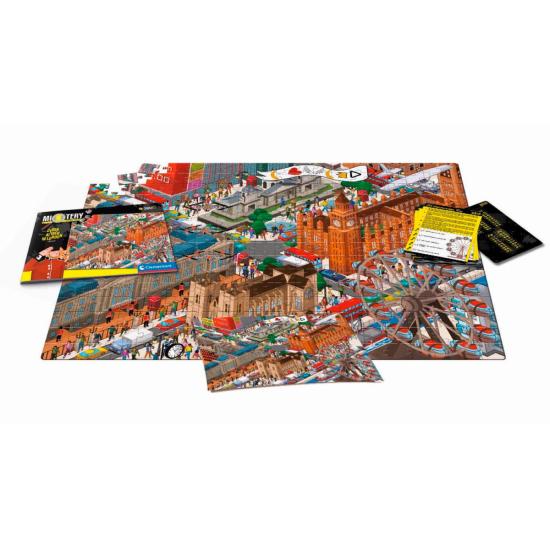 Puzzle Clementoni Mixtery Ciberataque en Londres de 300 Pzs Puzzle Clementoni Mixtery Ciberataque en Londres de 300 Pzs