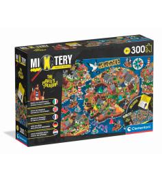 Puzzle Clementoni Mixtery El Tesoro del Pirata de 300 Pzs