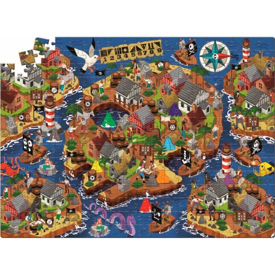 Puzzle Clementoni Mixtery El Tesoro del Pirata de 300 Pzs