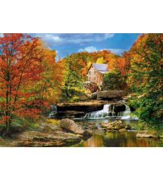 Puzzle Clementoni Molino en Glade Creek de 2000 Piezas