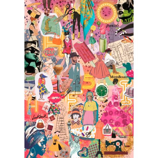 Puzzle Clementoni Más Es Más, Moda y Diseño de 1000 Piezas