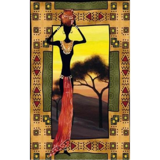 Puzzle Clementoni Mujer Étnica de 500 Piezas