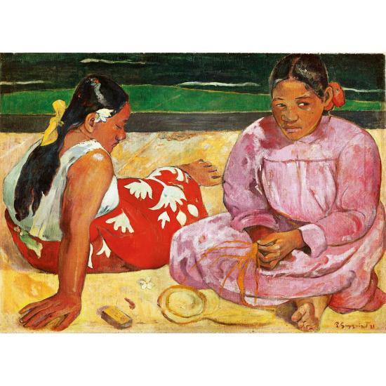 Puzzle Clementoni Mujeres de Tahiti en la Playa de 1000 Piezas