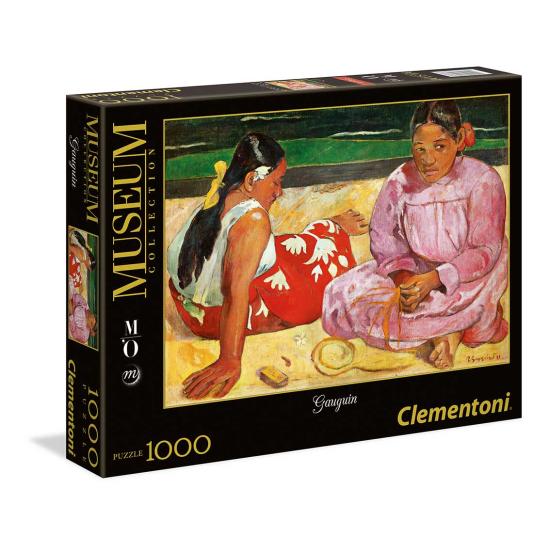 Puzzle Clementoni Mujeres de Tahiti en la Playa de 1000 Piezas
